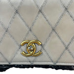 Chanel Tweedy Quilted Leather Fringe Flap Bag 2011