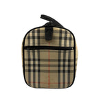 Burberry Vintage Haymarket House Small Boston Bag