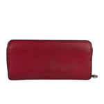 Loewe Pink Leather Anagram Long Wallet