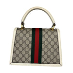 Gucci Leather Queen Margaret Small GG Top Handle Two-Way Bag