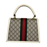 Gucci Leather Queen Margaret Small GG Top Handle Two-Way Bag