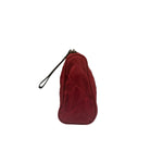 Prada Vintage Red Quilted Nylon Pouch MV599