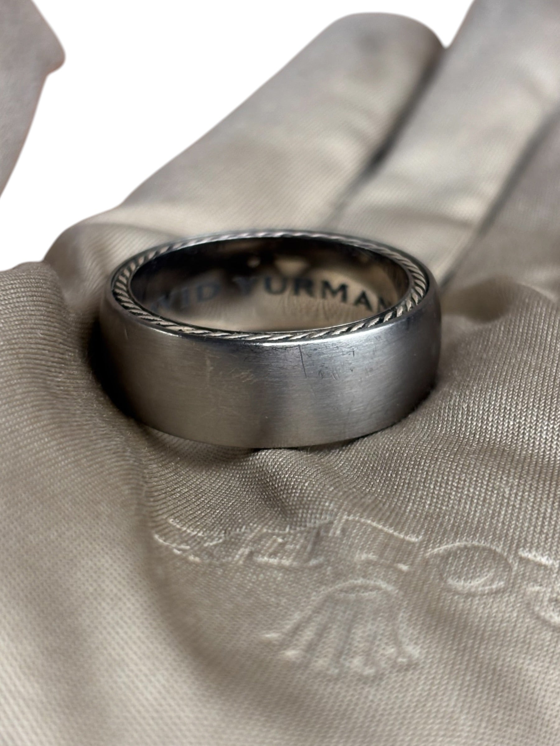 David Yurman Titanium Ring