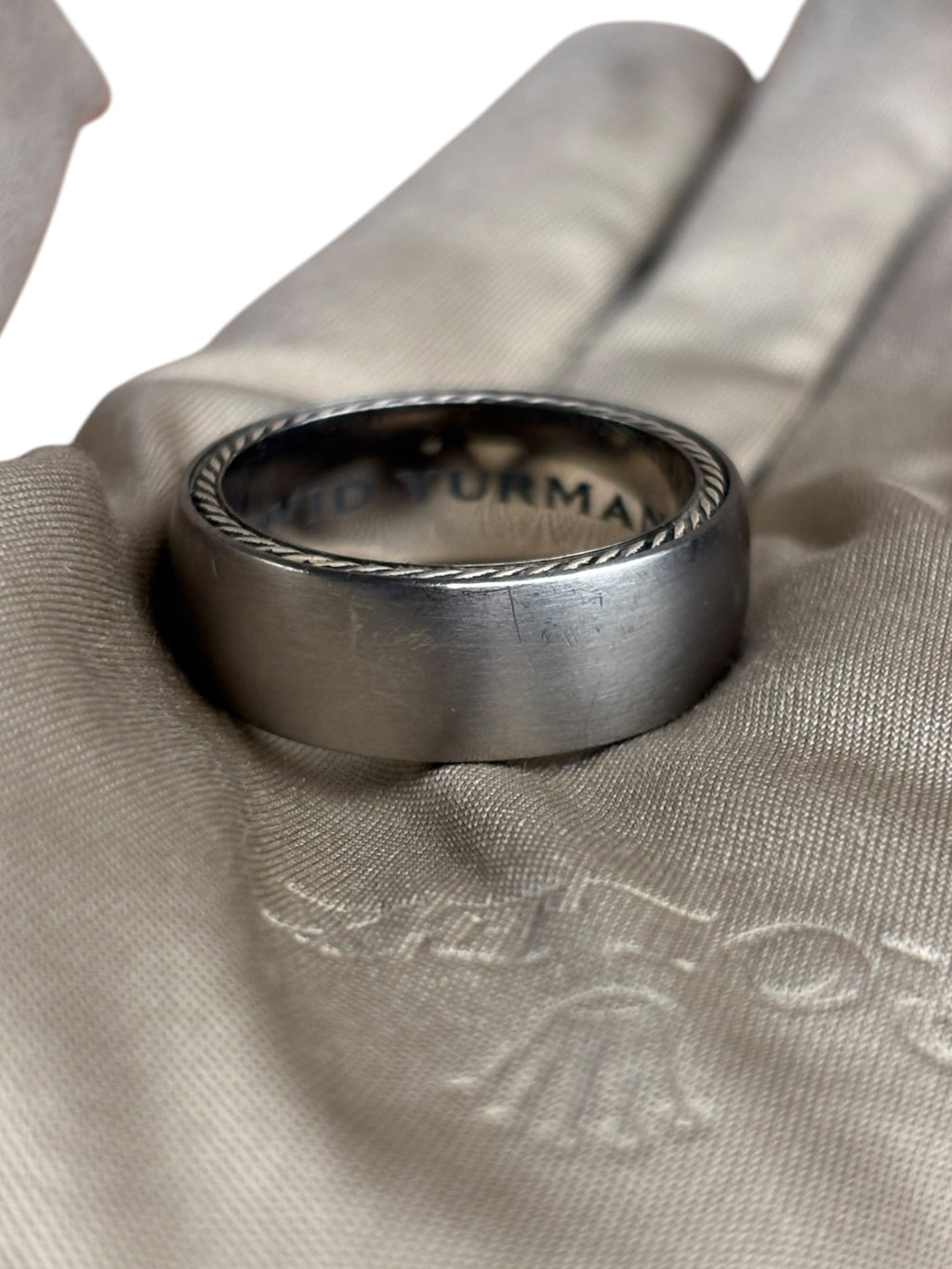 David Yurman Titanium Ring