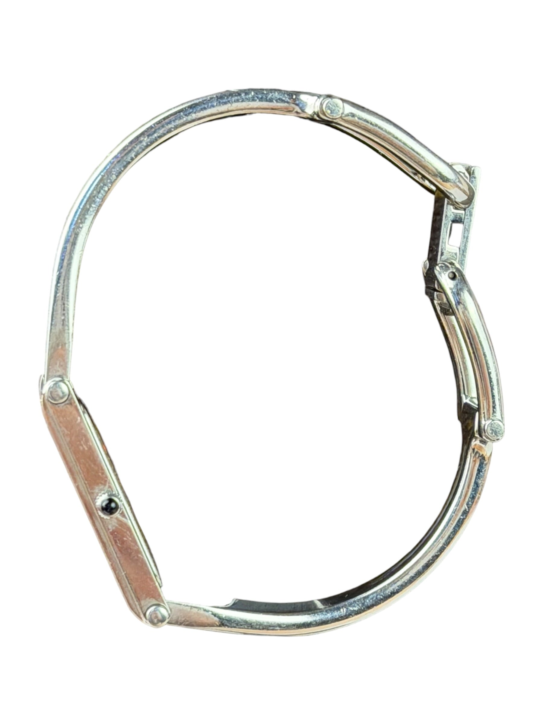 Gucci 1500L Black Dial Bangle Band