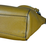 Coach Orange Leather Shoulder Bag