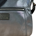 Coach Vintage Silver Metallic Crossbody