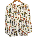 Burberry Vintage Patterned Long Sleeve Blouse