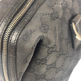 Gucci Black GG Canvas Monogram Hand Bag