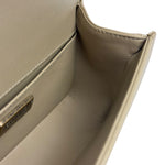 Chanel Beige Leather Boy Stingray Flap Bag 2013