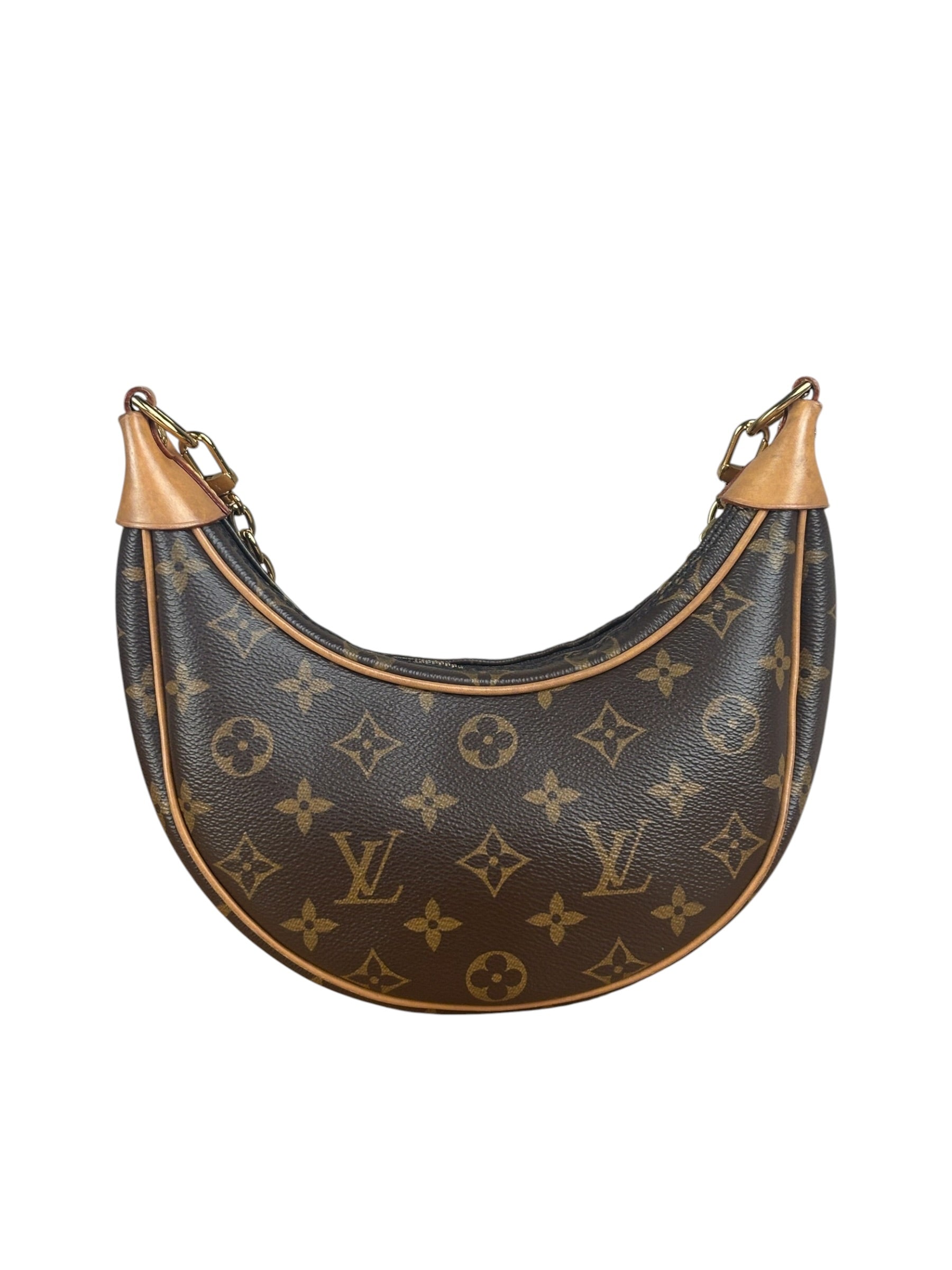 Louis Vuitton Coated Canvas Monogram Loop Shoulder Bag