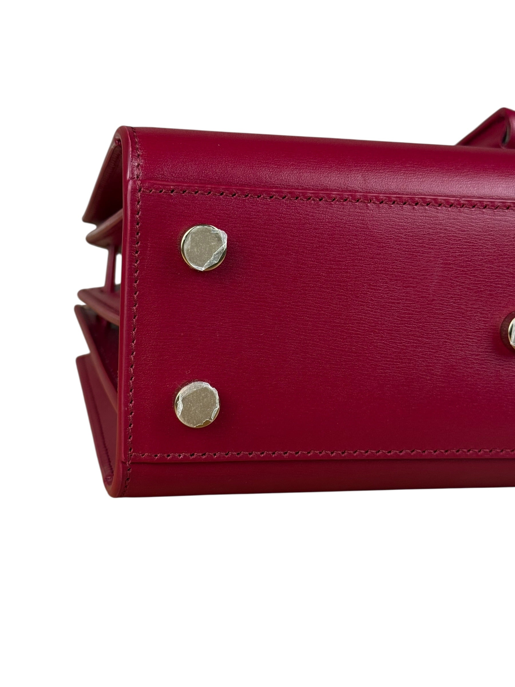 Saint Laurent Sac de Jour Nano 2Way Tote Red