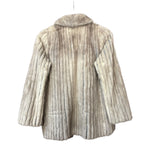 Palody Vintage Grey Fur Coat