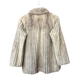 Palody Vintage Grey Fur Coat