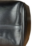 Louis Vuitton Noir Epi Leather Keepall 55
