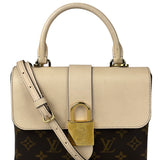 Louis Vuitton Monogram Locky BB Handbag Cream/Brown