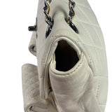 Chanel White Quilted Leather Multi-pocket Flap Bag 2007