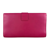 Saint Laurent Pink Leather Y Ligne Clutch