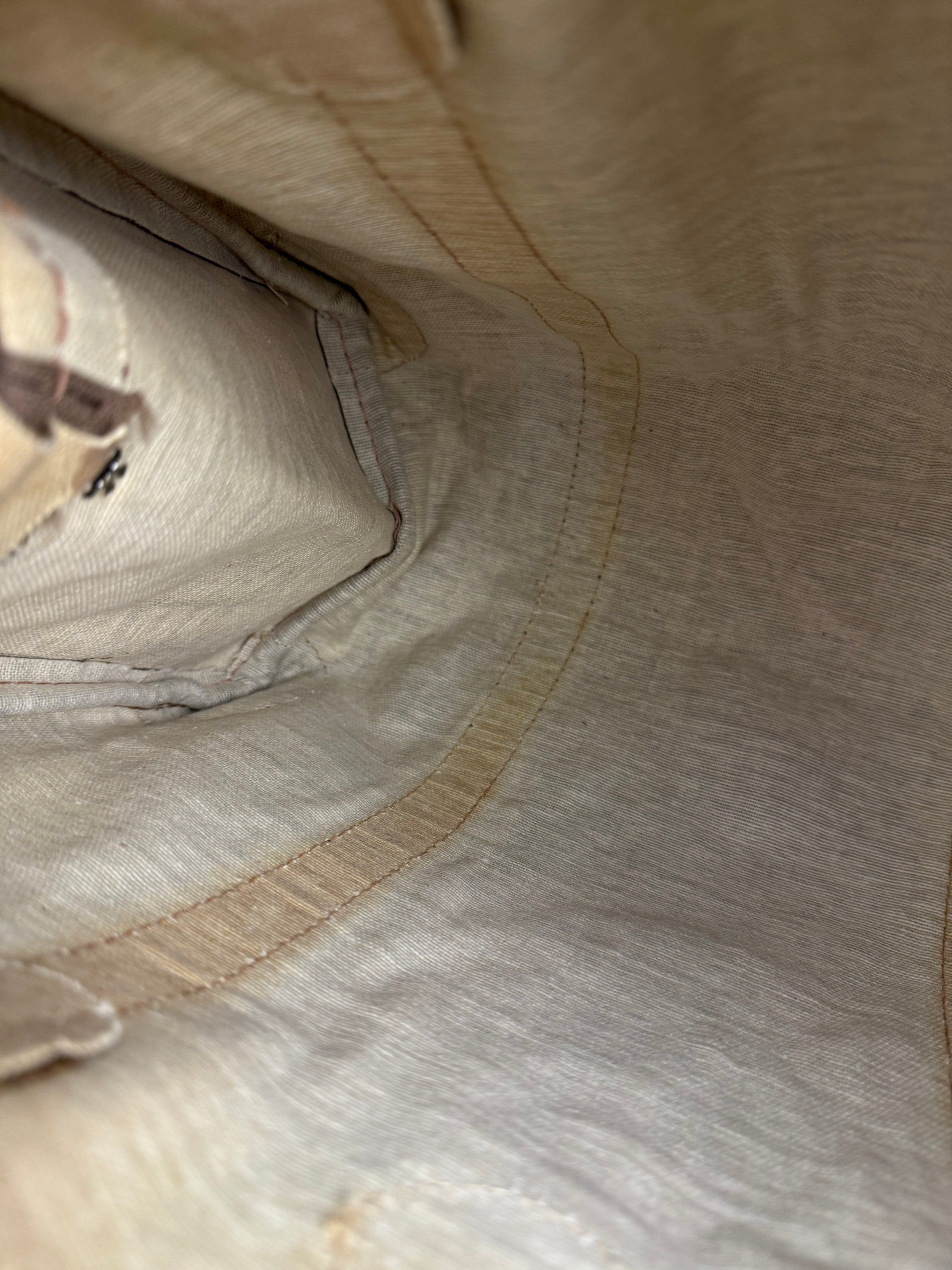 Fendi Vintage Zucchino PVC Boston Bag