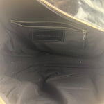 Balenciaga Black Patent Leather Weekender Handbag
