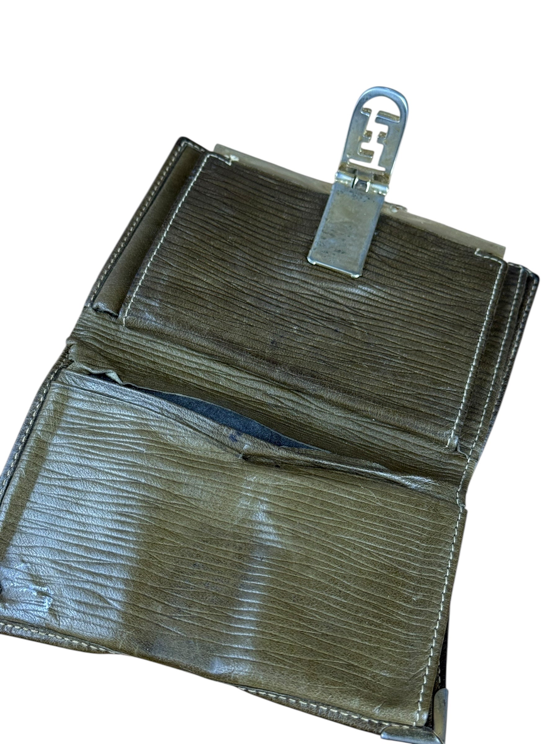 Fendi FF PVC Compact Wallet