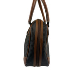 Gucci Vintage Micro GG Black/Brown Supreme Satchel Hand Bag