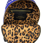 Dolce & Gabbana Multicolor Nylon Leather Trim Super Pig Cartoon Backpack