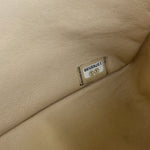 Chanel Beige Clair Jumbo Classic Flap Shoulder Bag 1990