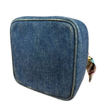 Chanel Denim Vanity Case Handbag 1997