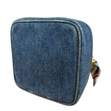 Chanel Denim Vanity Case Handbag 1997