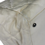 Chanel Beige Quilted Leather  Chain Shoulder Bag 2008