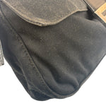 Fendi Black Nylon Mamma Baguette Handbag