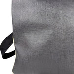 Gucci Vintage Black Leather Flat Messenger Shoulder Bag