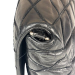 Louis Vuitton Black Quilted Lambskin Chain Flap Bag
