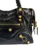 Balenciaga Black Calfskin Mini Le City Bag