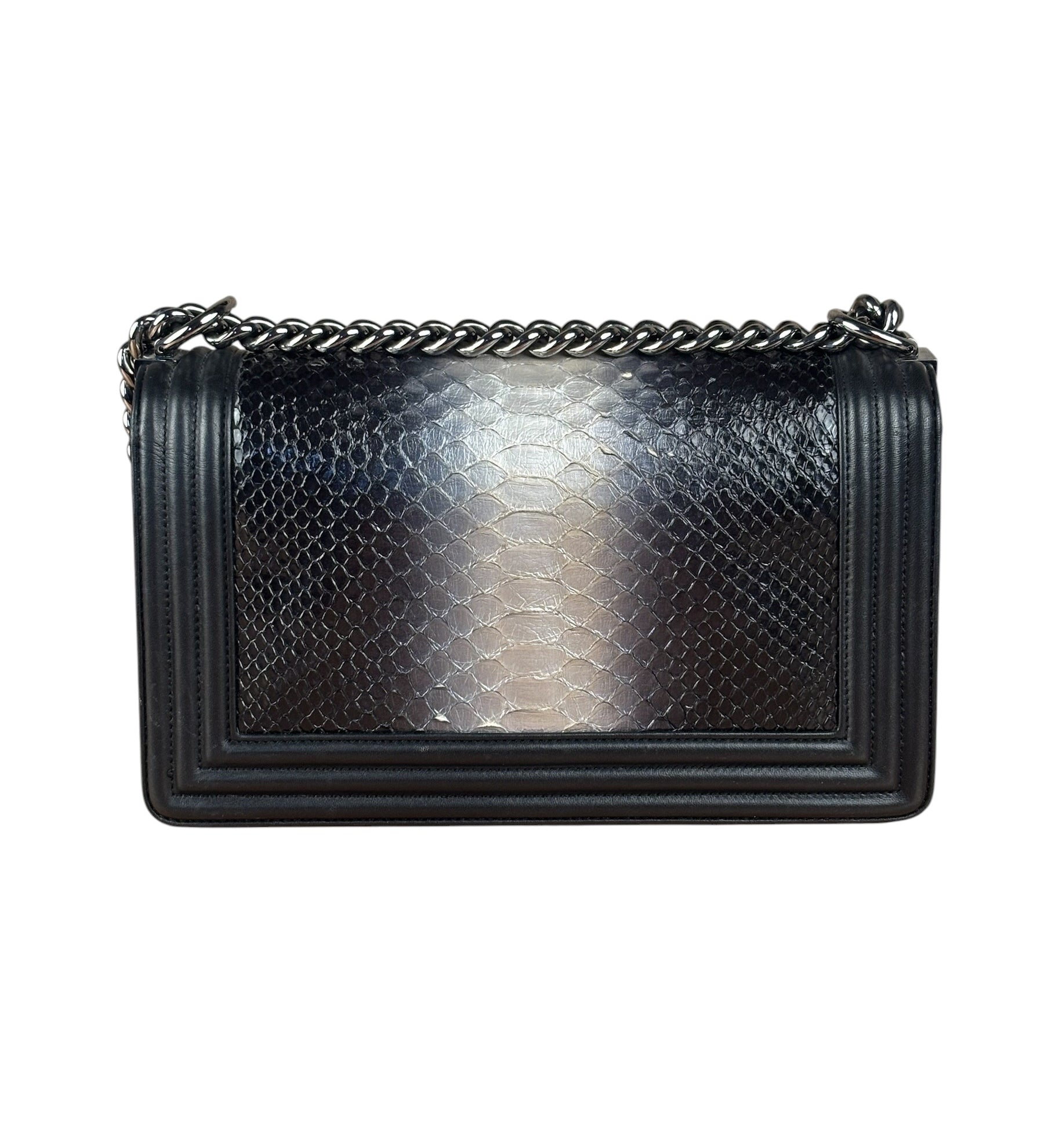 Chanel Python Boy Bag 2017