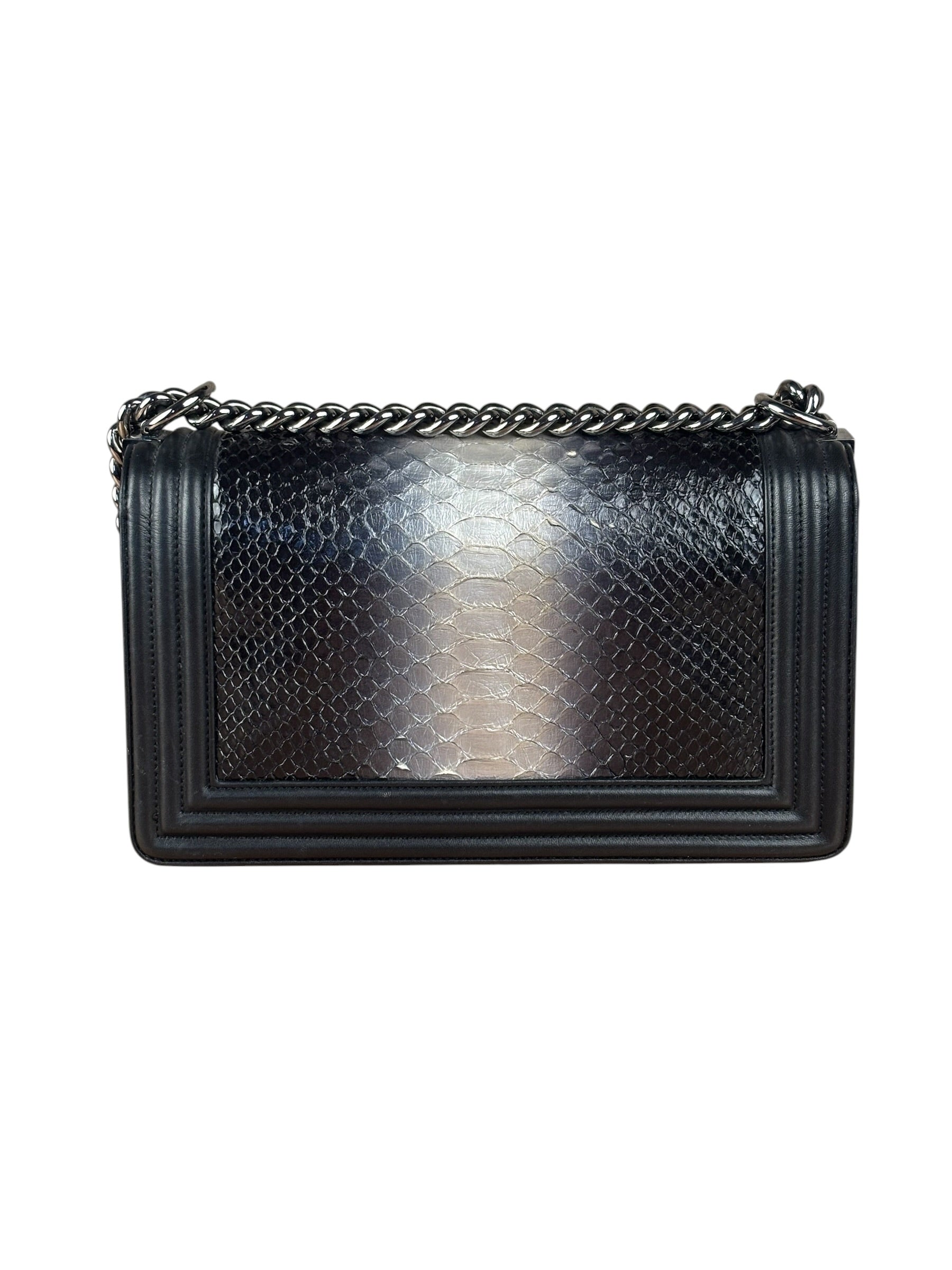 Chanel Python Boy Bag 2017