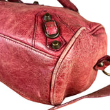 Balenciaga Mini Classic Leather City Bag Red