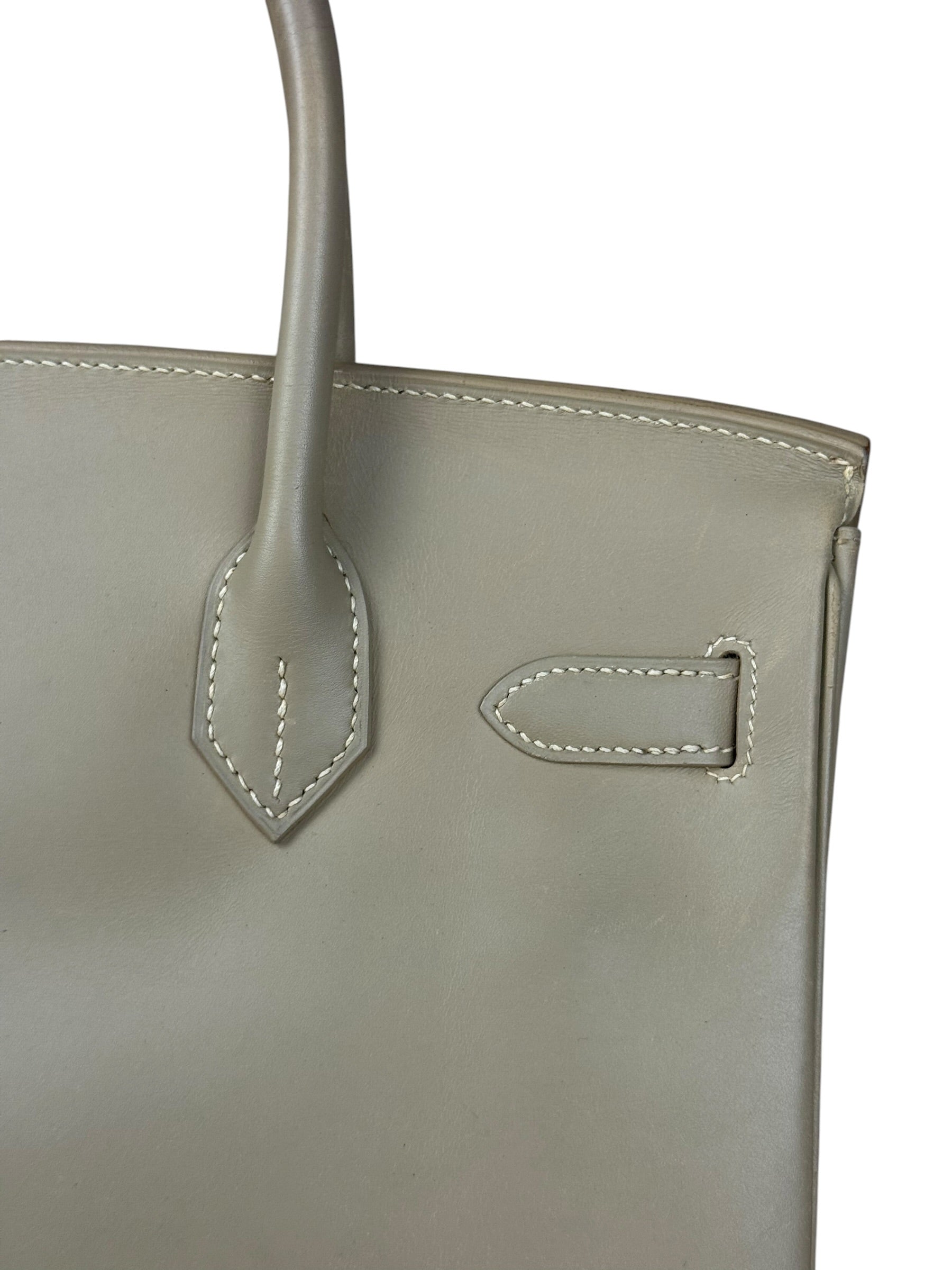Hermes Birkin 30 Argile Box Brushed Gold 2003