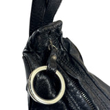 Fendi Black Leather Hobo Bag