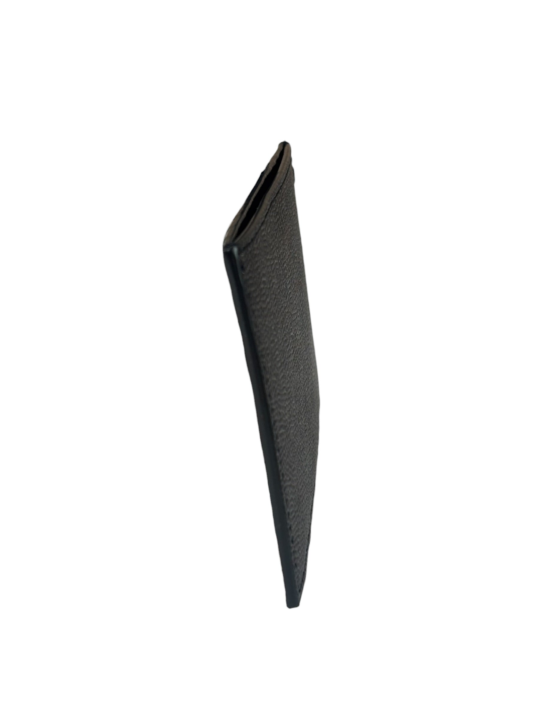 Yves Saint Laurent Black Leather Card Holder