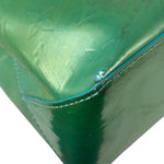 Louis Vuitton Vintage Teal Monogram Vernis Wilshire PM Tote