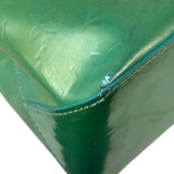 Louis Vuitton Vintage Teal Monogram Vernis Wilshire PM Tote