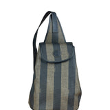 Fendi Vintage Pequin Stripped Sling Bag