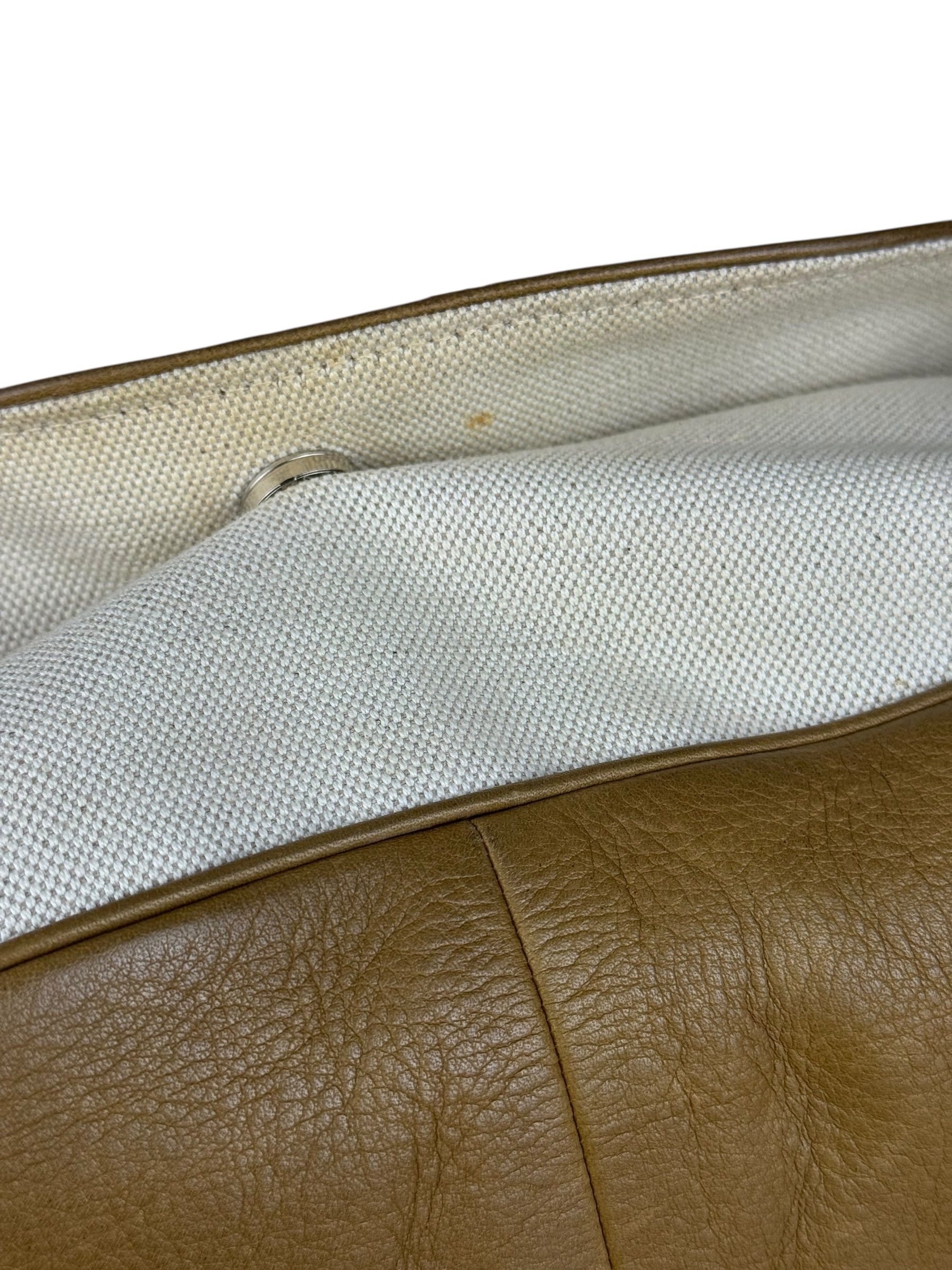 Loewe Tan & Cream Shoulder Bag