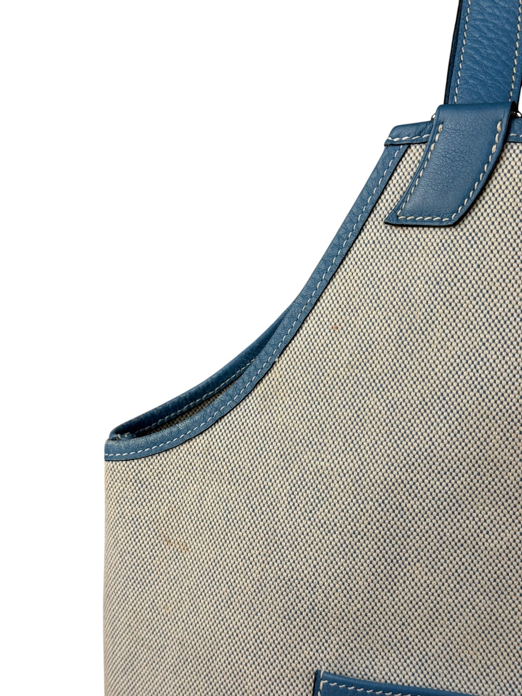 Hermès Blue Jardinier Tote