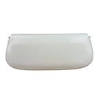 Gucci White Leather Bamboo Night Small Clutch/Pochette