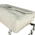 Chanel Classique White Quilted Leather Flap Bag 2001