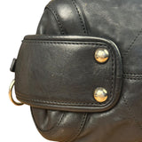 Chanel Black Quilted Leather Wild Stitch Handbag 2005