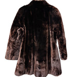 Vintage Brown Chinchilla Fur Coat